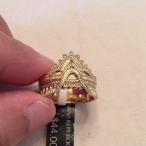 Banana Republic Gold Tone Accent Ring